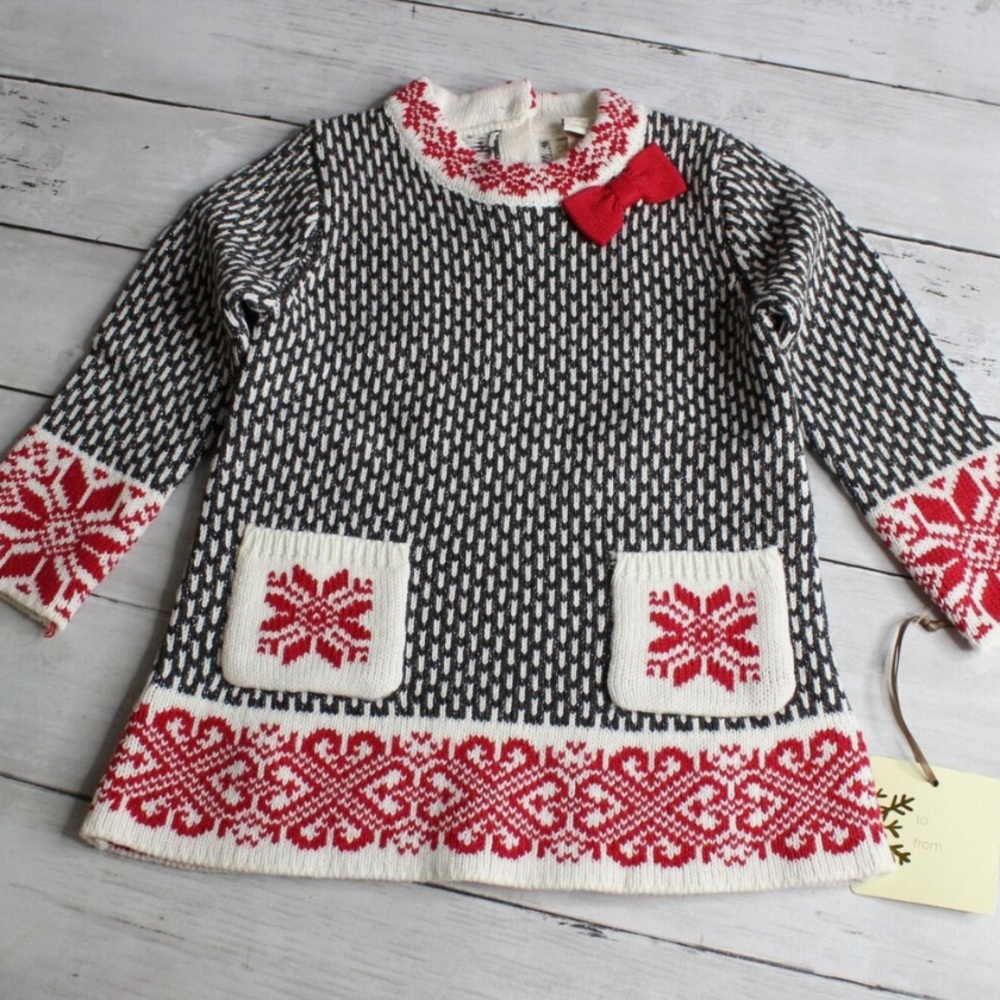 Cynthia rowley jacquard sweater dress